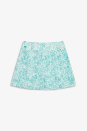 WOMEN 프린트 스커트_GREEN-a