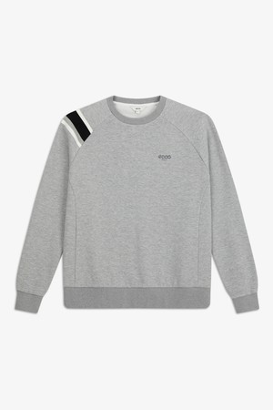 MEN 라운드넥 원포인트 져지 SET 상의_GREY-a