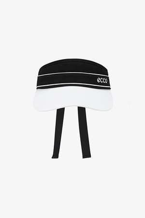 WOMEN 리본 바이저_BLACK-a