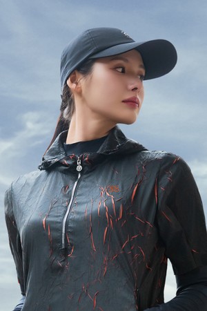 WOMEN 베이직 리본 캡_BLACK-a