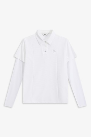 WOMEN 반팔 냉감 하이브리드_WHITE-a