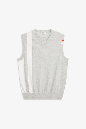 MEN 컬러 블럭 베스트_GREY-a