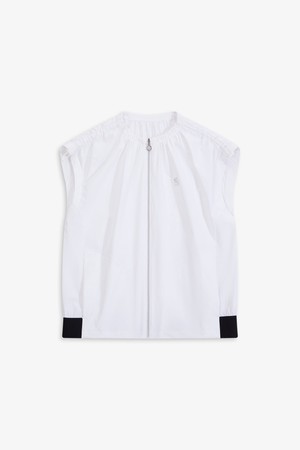 WOMEN 경량 베스트_WHITE-a