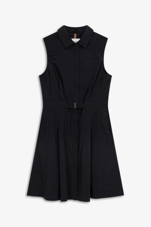 WOMEN 민소매 원피스_BLACK-a