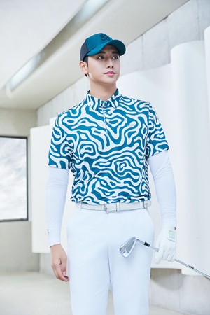 MEN 냉감 소매 레이어드 긴팔_GREEN-a