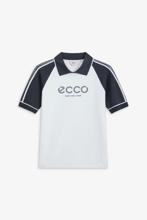 WOMEN 니트 하이브리드 반팔 티셔츠_WHITE-a