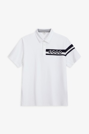 MEN 가슴 라인 원포인트 반팔 티셔츠_WHITE-a