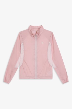 WOMEN 여름 메쉬 하이브리드 자켓_PINK-a