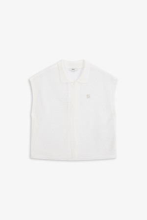 WOMEN 풀집업 베스트_WHITE-a
