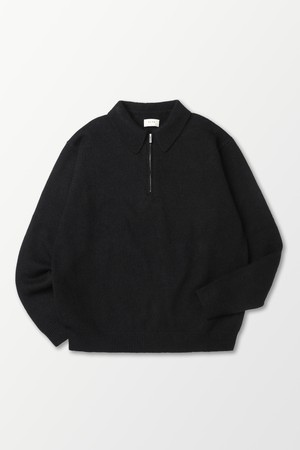 Collar Zip-Up Knit (U23DTNT65)