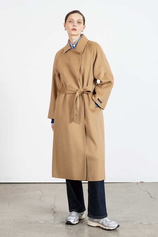 cordinary - 코트 - Gibbling labro balmacan coat - camel