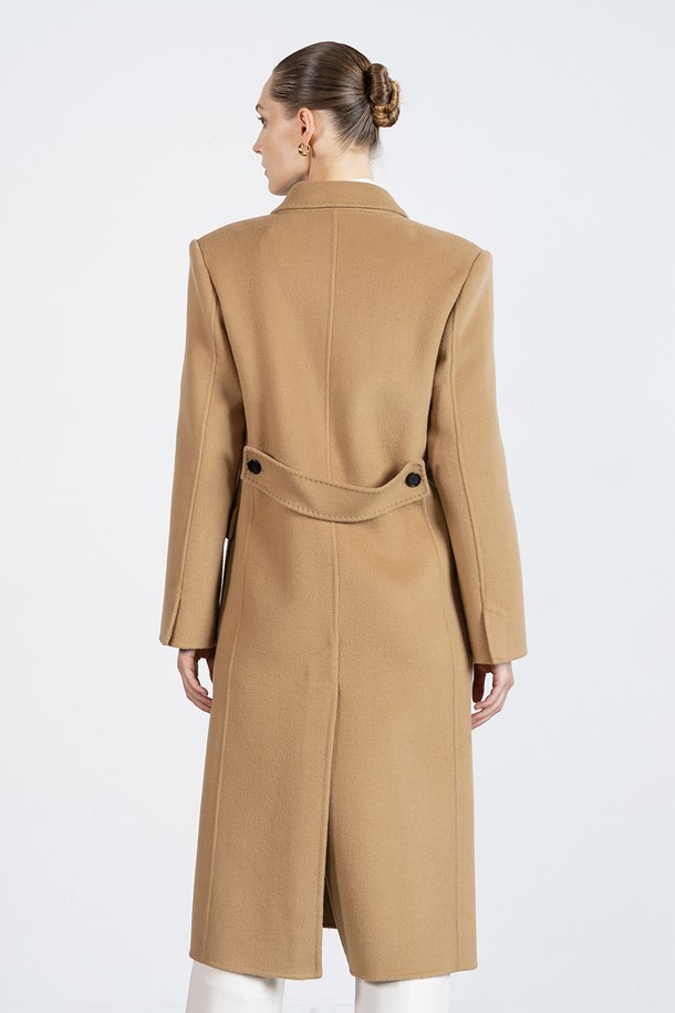 cordinary - 코트 - Stitch pointed chester collar cashmere coat - camel