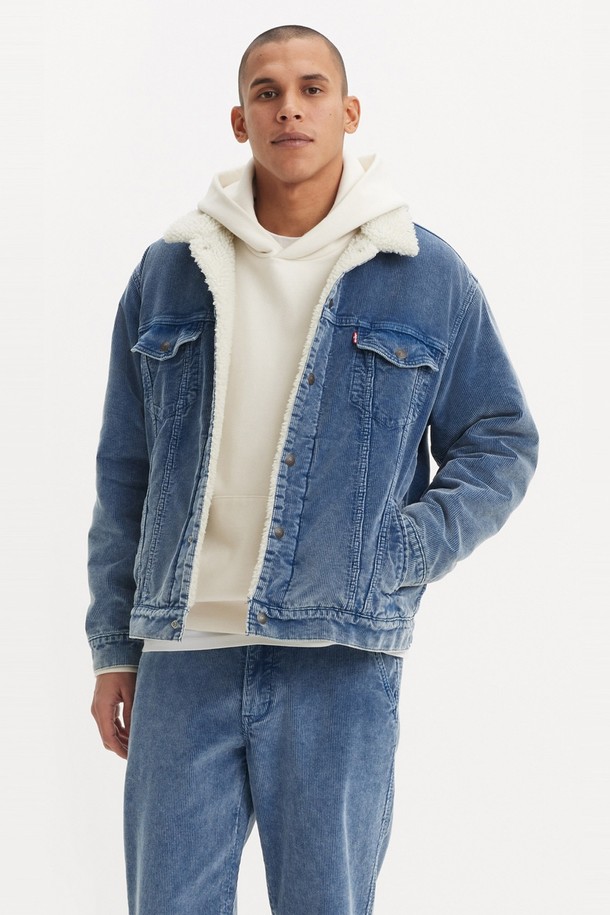 LEVI'S - 블루종/점퍼 - 릴렉스 핏 트러커 자켓_A5784-0016