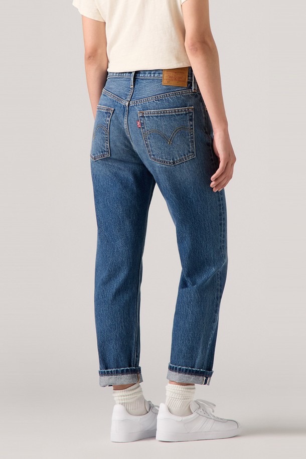 LEVI'S - 데님 - 501 오리지널 크롭 셀비지 진_36200-0346