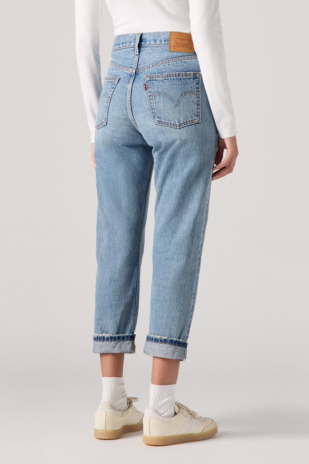 LEVI'S - 데님 - 501 오리지널 크롭 셀비지 진_36200-0347