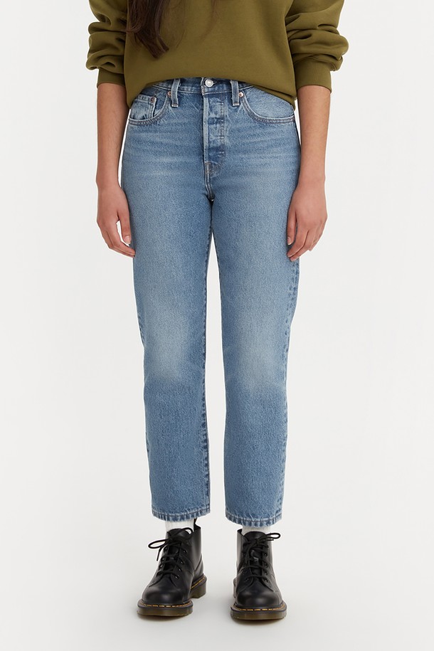 Levi's - 데님 - 501 오리지널 크롭 진_36200-0267