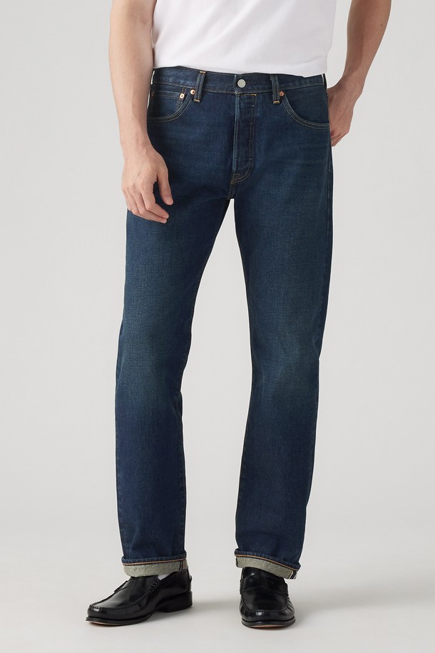 LEVI'S - 데님 - 501 93 스트레이트 셀비지 진_79830-0357