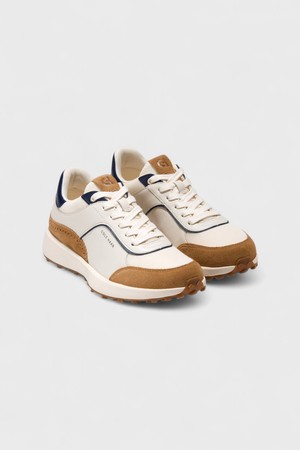 [GRAND CROSSCOURT HALLET RUNNERS] 브라운 여성 스니커즈 [Width:C]_BROWN-a