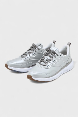 [ZEROGRAND FAIRWAY II GOLF] 실버 여성 골프화 [Width:B]_SILVER-a