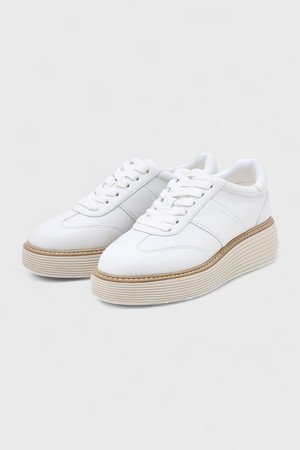 [ORIGINALGRAND MAX PLATFORM SNEAKERS] 흰색 여성 스니커즈 [Width:C]_WHITE-a