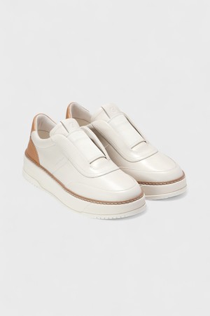 [25SS][GRANDPRO MAXFIELD SLIP ON SNEAKERS] 아이보리 여성 스니커즈 [Width:C]_IVORY-a