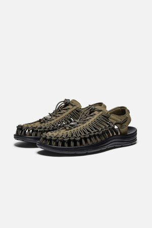 [26SS][유니크] 진한 카키 남성 샌들_KHAKI-a