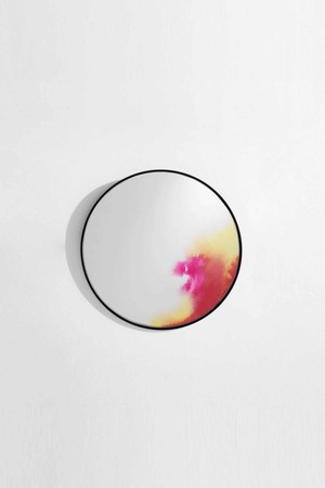 [Petite Friture/드로터스] Francis Mirror S -Pink watercolour