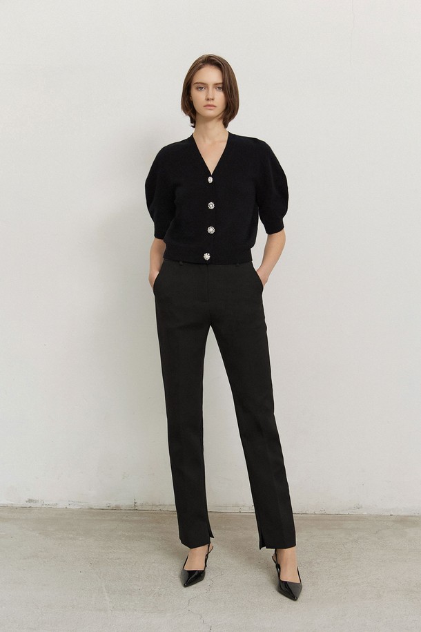 MARE DI MARI - 롱/미디팬츠 - Tailored Trouser Pants Black