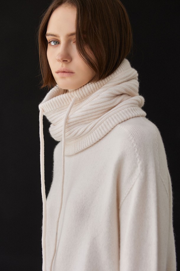 MARE DI MARI - 스카프/머플러 - Cashmere 100% Neck-Warmer Ivory