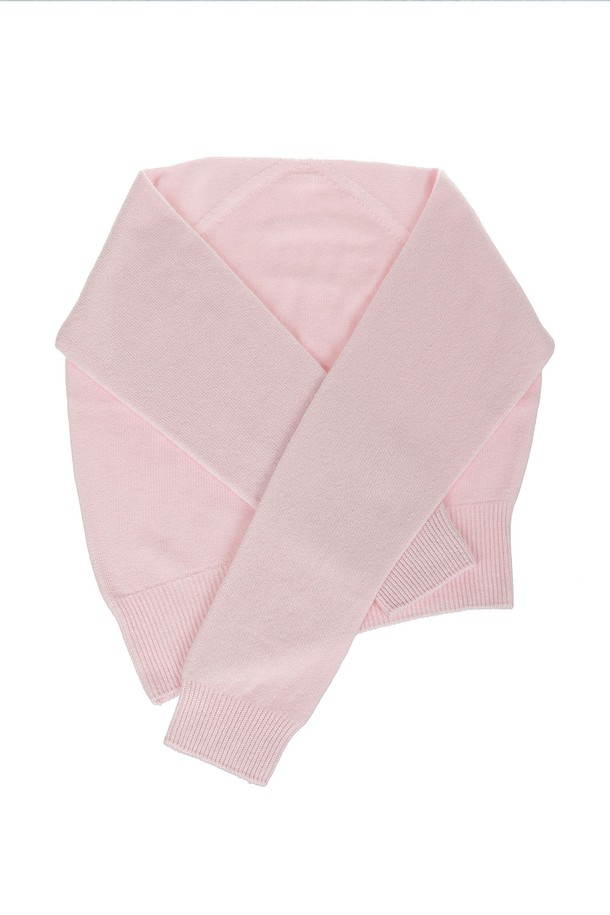 MARE DI MARI - 스카프/머플러 - Cashmere 100% Unbalanced Hem Shawl Muffler Pink