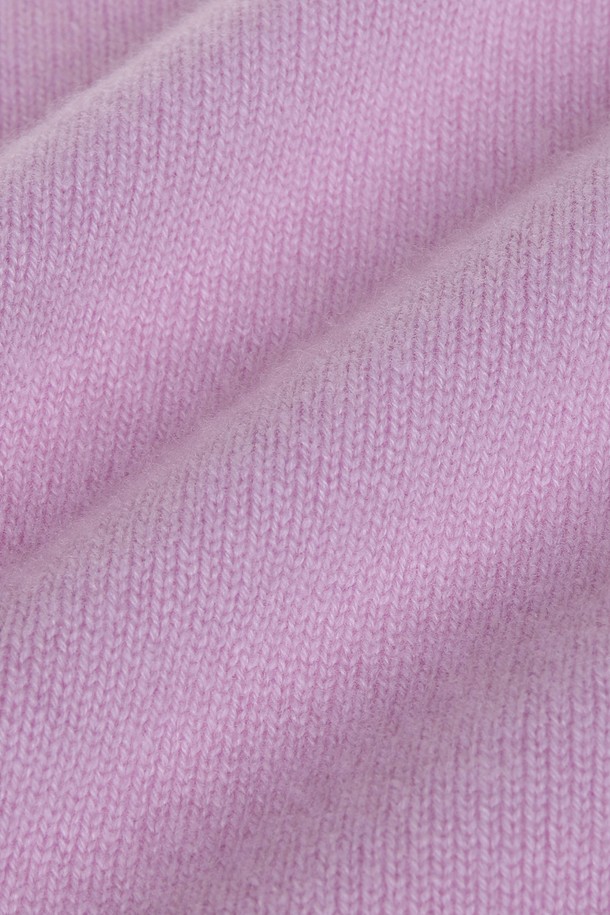 MARE DI MARI - 스카프/머플러 - Cashmere 100% Unbalanced Hem Shawl Muffler Violet