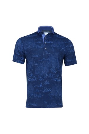 [남성] 윌로우 트왈 폴로 - 네이비(417)_NAVY-a