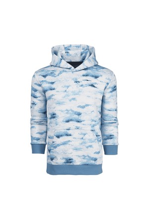 [남성] 페인티드 클라우즈 셰인 후디 - 그린(877)_BLUE-a