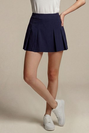 [여성] 애쉬 스커트 - 네이비(417)_BLUE-a