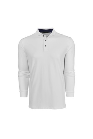 [남성] 체로키 롱슬리브 폴로 - 화이트(100)_NOCOLOR-a