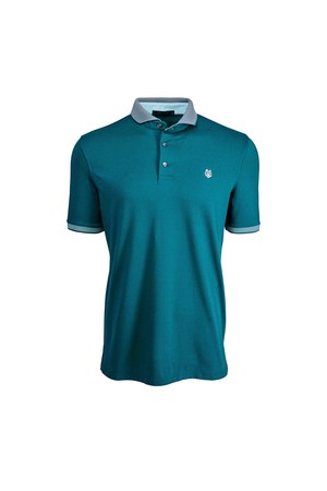 [남성] 체로키 아이콘 폴로 - 청록(976)_CAMEL-a
