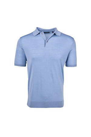 [남성] 새러토가 반팔 스웨터 폴로 - 라이트블루(942)_NOCOLOR-a