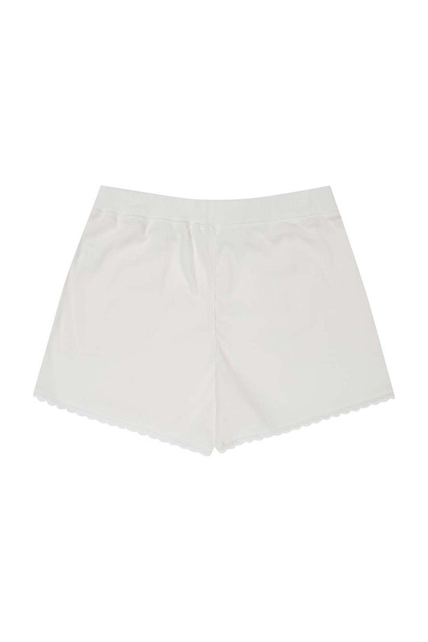 SLEEPYGOM - 롱/미디팬츠 - Rice cake short pants