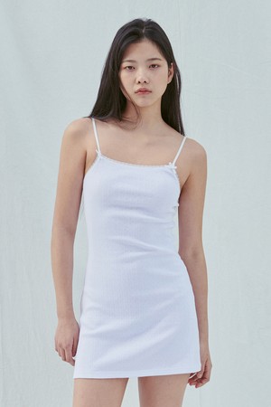 Pure White Slipdress