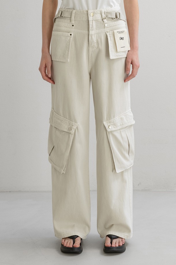 NONANDNON - 롱/미디팬츠 - Multi Pocket Cargo Pants