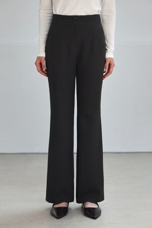 TWO-BUTTON BOOTCUT SLACKS_NSSL519
