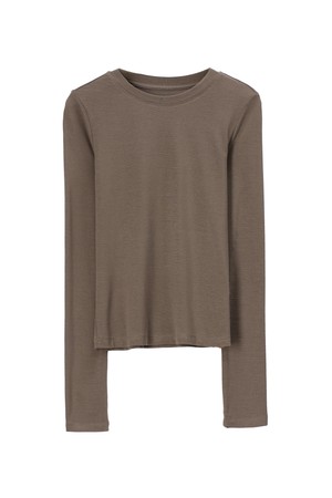 BASIC TENCEL SLIM T-SHIRT_NSTS503 (5COLORS)