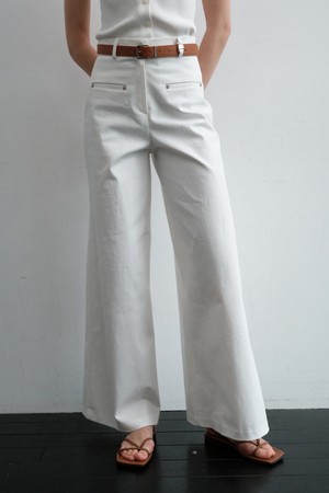 COTTON WIDE FIT DENIM PANTS_NSPT5249