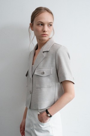 CROPPED TWEED JACKET_NHJK5237