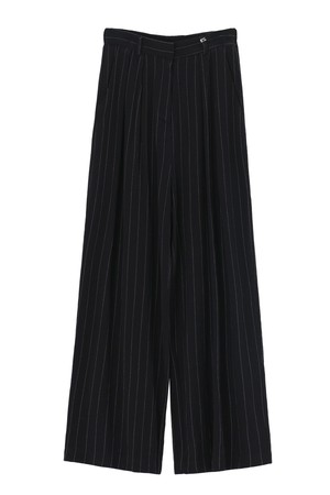 STRIPE LINEN WIDE PANTS_NHPT5253