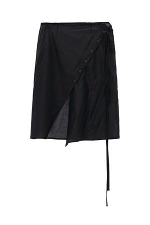 LAYERED WRAP SKIRT_NHON5261
