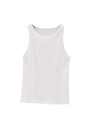 COTTON U NECK TOP_NHTS5244 (4COLORS)