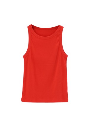 COTTON U NECK TOP_NHTS5244 (4COLORS)