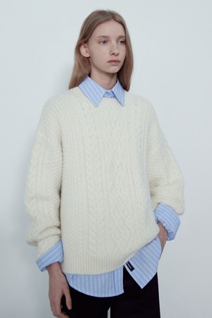 COND FISHER WOOL KNIT_NFKN5277