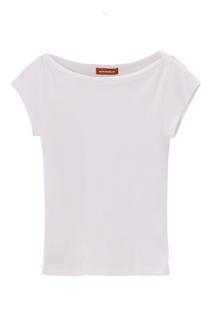 EVE BOAT NECK T-SHIRT_NFTS5292